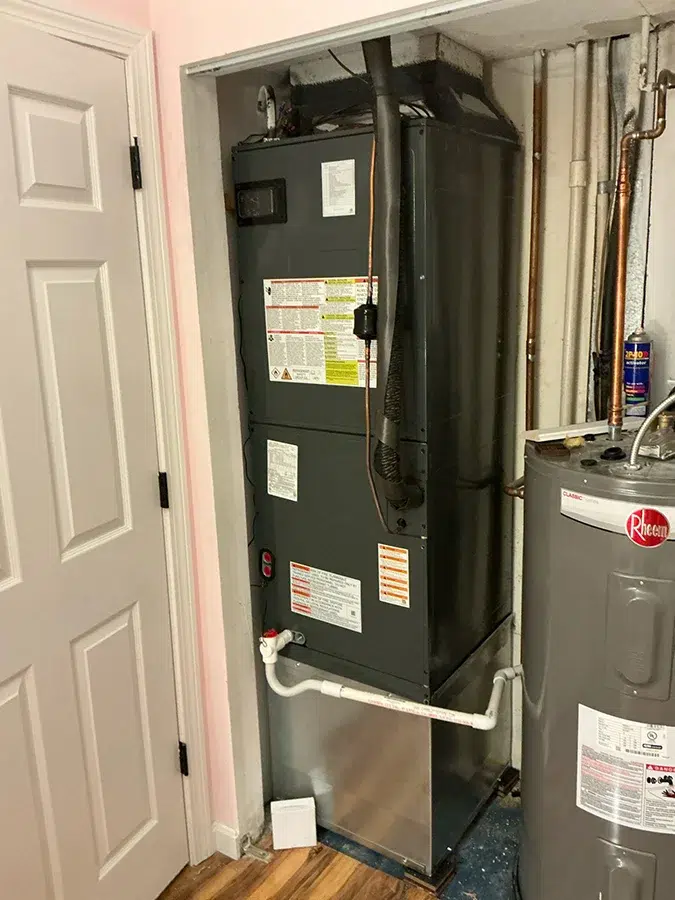 Heat pump installation in Franklin, MA