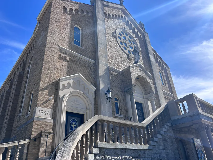 Sacred Heart Church in Milford, MA.
