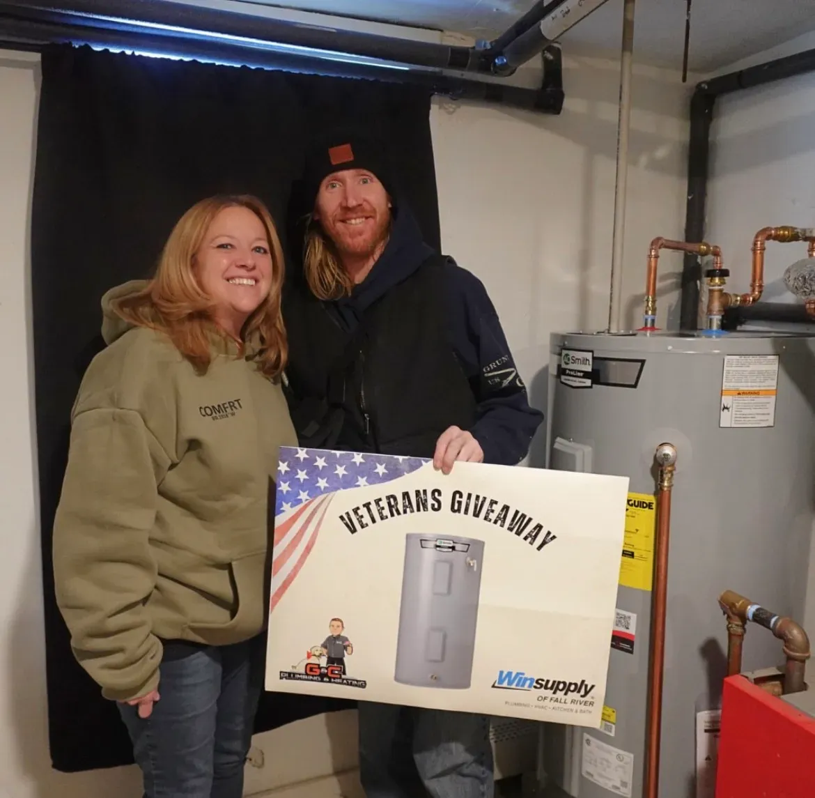 Matt and wife Veterans Day Giveaway Winner 2025