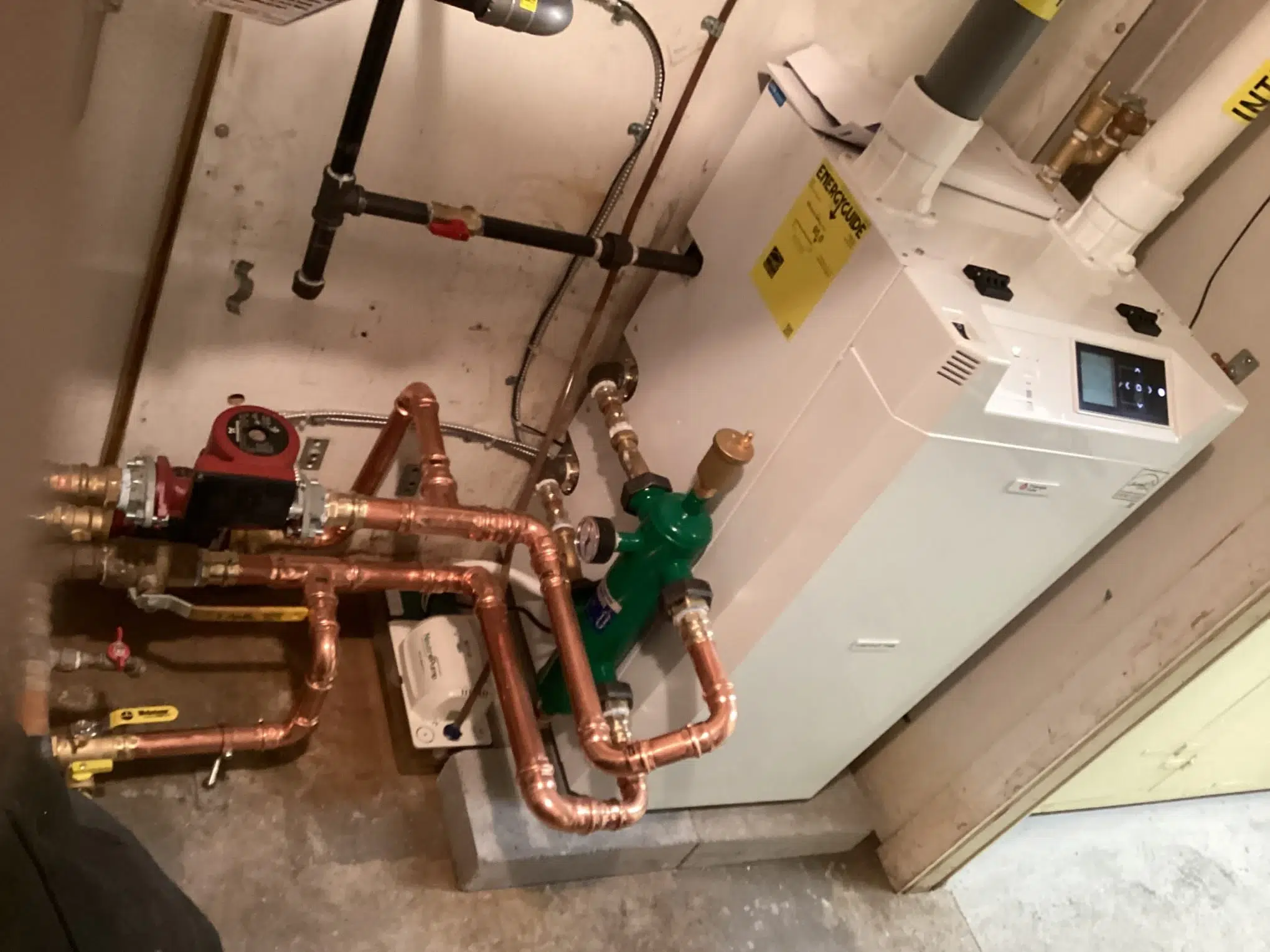 boiler install