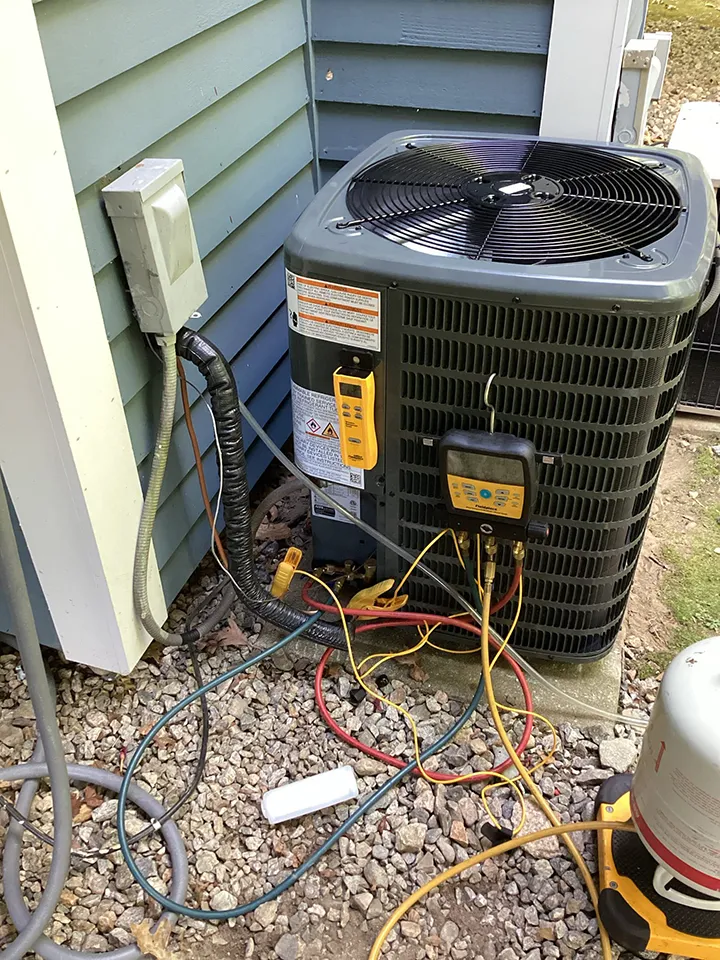 AC Maintenance on a heat pump