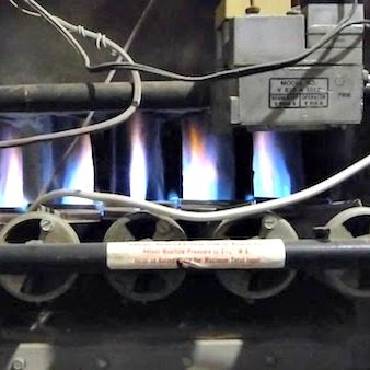 inside view of furnace